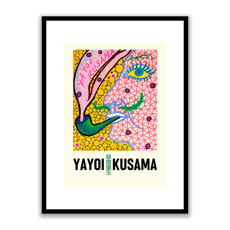 Yayoi Kusama Framed Print - YK002
