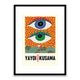 Yayoi Kusama Framed Print - YK004