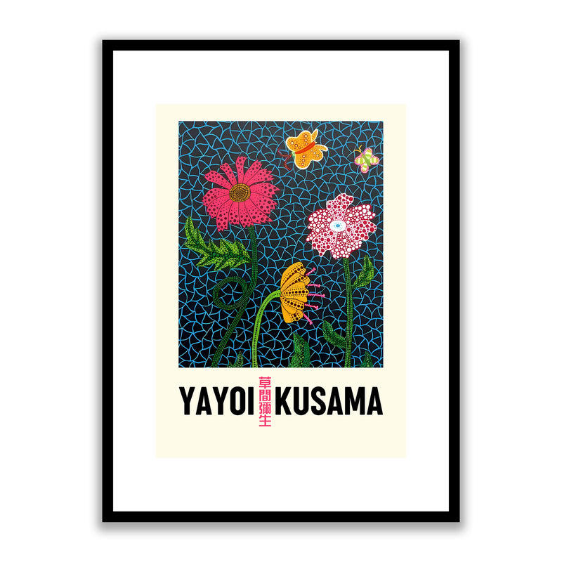 Yayoi Kusama Framed Print - YK006