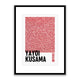 Yayoi Kusama Framed Print - YK007