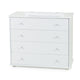 Ablaze 4 Drawer Chest White