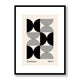 Bauhaus Black Exhibition Framed Print