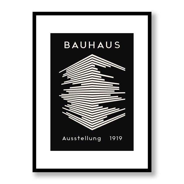 Bauhaus Ausstellung Framed Print