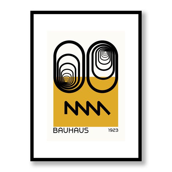 Bauhaus Abstract 1 Framed Print