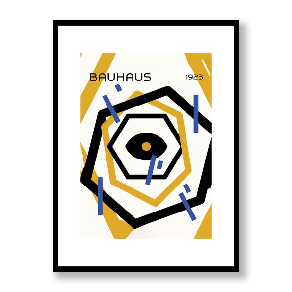 Bauhaus Abstract 3 Framed Print