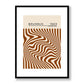 Bauhaus Brown 1 Framed Print