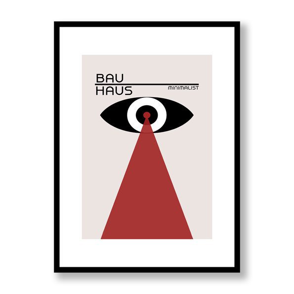 Bauhaus Eyes 1 Framed Print