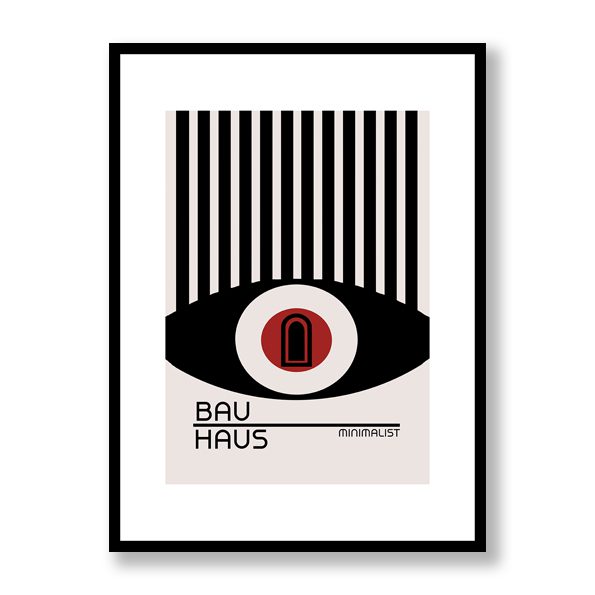 Bauhaus Eyes 3 Framed Print