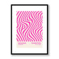 Bauhaus Pink 2 Framed Print