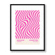 Bauhaus Pink 2 Framed Print