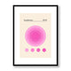 Bauhaus Pink 3 Framed Print