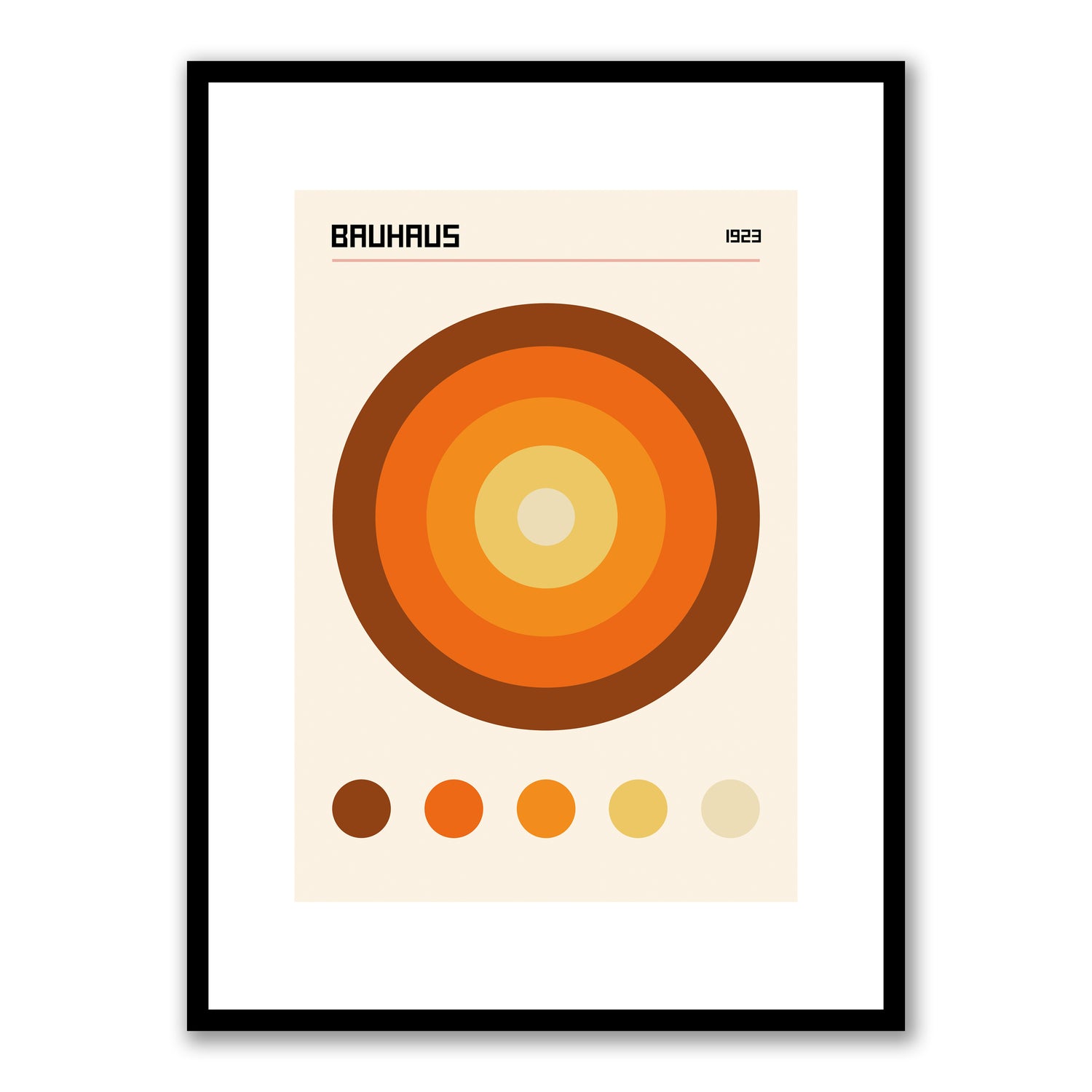 Bauhaus Framed Print 105