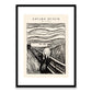 The Scream by Edvard Munch 1895 ll Framed Print
