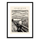 The Scream by Edvard Munch 1895 ll Framed Print