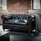 HAMPTON COURT 2 SEATER BELON BLACK