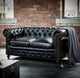 HAMPTON COURT 2 SEATER BELON BLACK