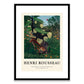 Henri Rousseau Fight Between a Tiger and a Buffalo 1908 Framed Print