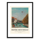 Henri Rousseau Study for a View of the Pont De Sevres 1908 Framed Print