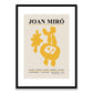 Joan Miro Yellow Framed Print