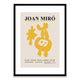 Joan Miro Yellow Framed Print