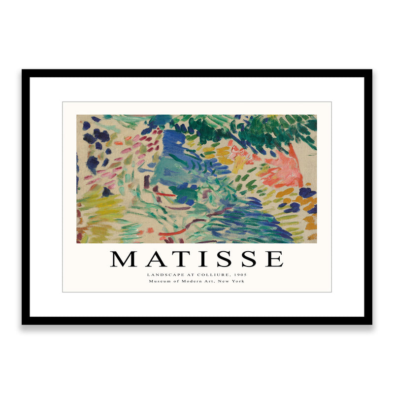 Matisse - Landscape at Colliure 1905 Framed Print