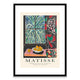 Matisse Interior with Egyptian Curtain 1948 Framed Print