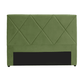 METRO DIAMOND STITCHED DOUBLE/QUEEN - VELVET OLIVE