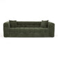 Michelin 3 Seater Sofa Dark Green