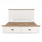 Parisian NZ King Bed w/Drawers