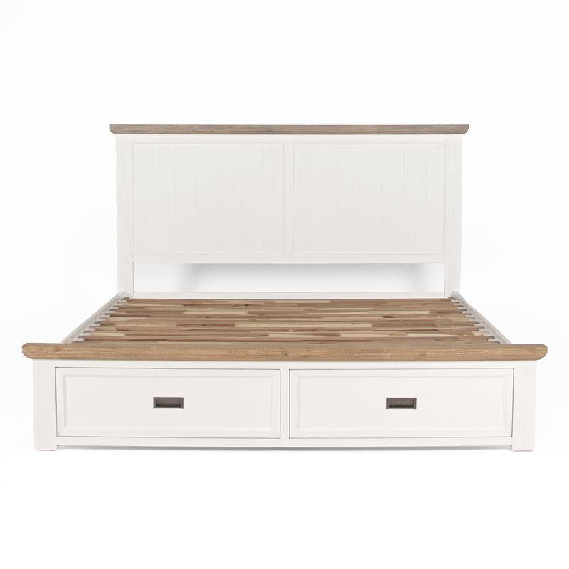 Parisian Queen Bed w/Drawers