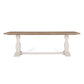 Parisian Dining Table 240 (double pedestal)