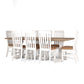 Parisian Dining Table 240 (double pedestal)