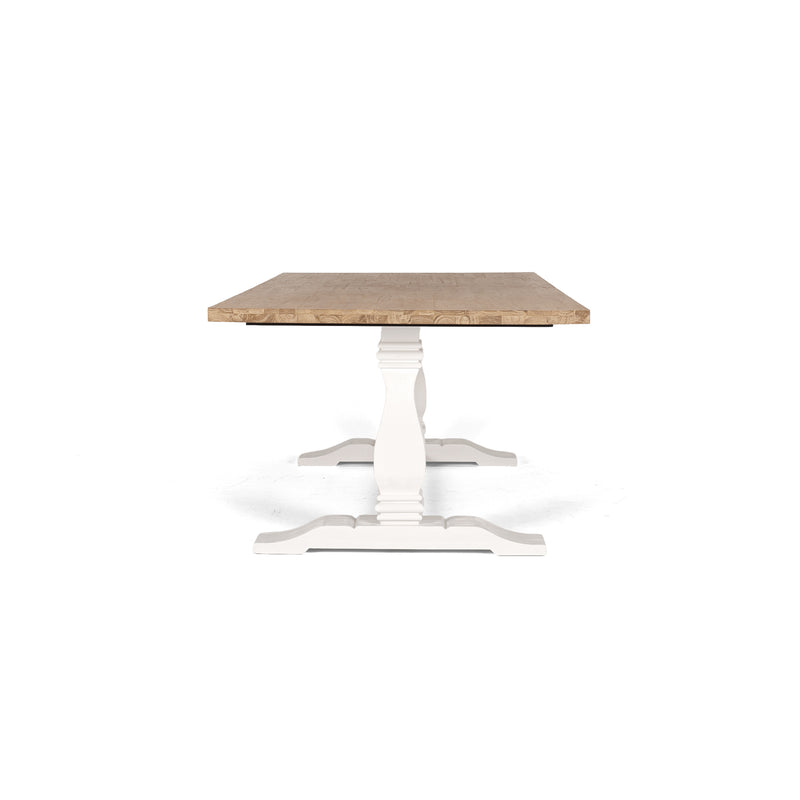Parisian Dining Table 240 (double pedestal)