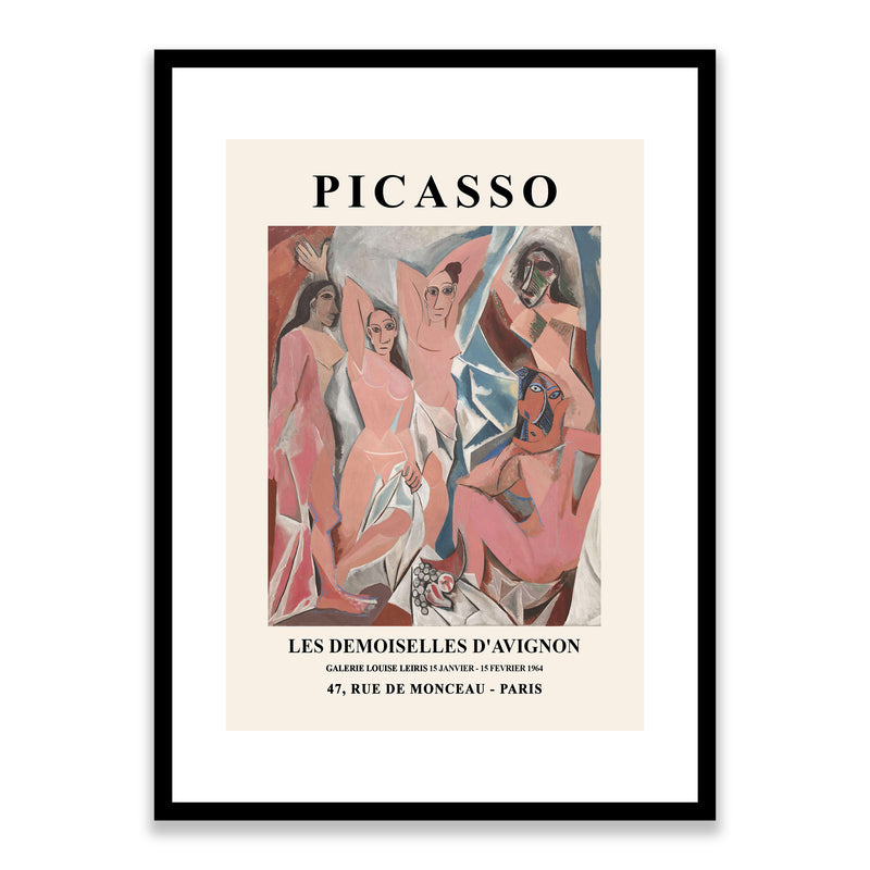 Picasso Les Demoiselles D'Avignon Framed Print