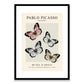 Picasso The Butterfly Framed Print