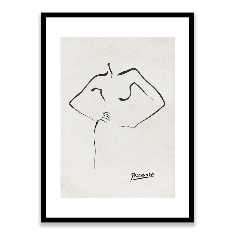 Picasso Portrait of a Woman Framed Print