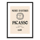 Picasso Musee D'Antibes 1948 Framed Print