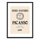 Picasso Musee D'Antibes 1948 Framed Print
