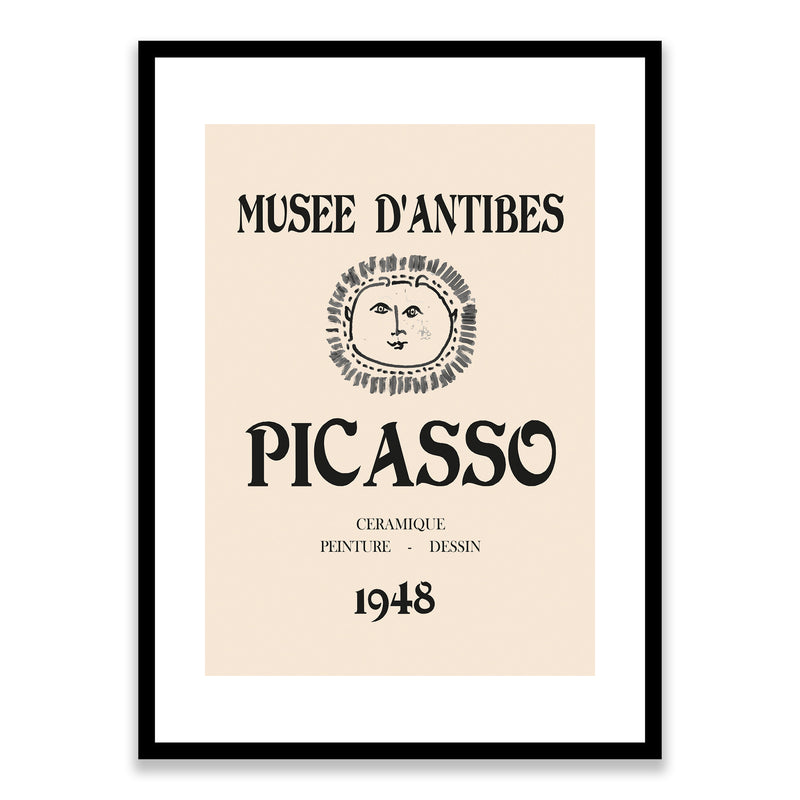 Picasso Musee D'Antibes 1948 Framed Print