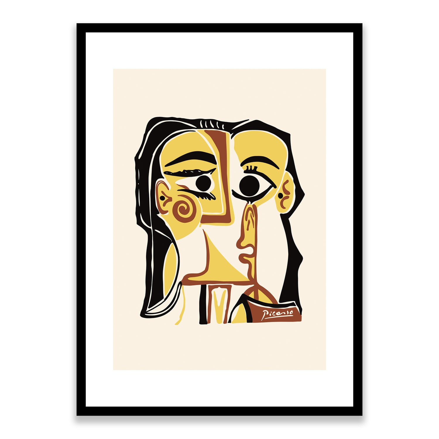 Picasso Tete de Femme Framed Print