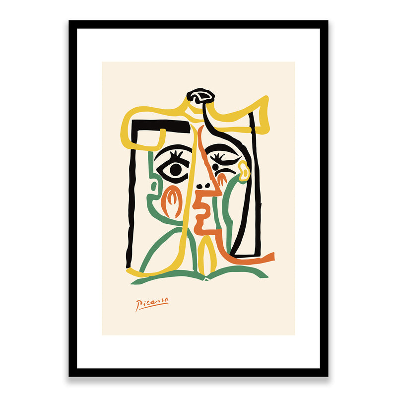 Picasso Tete de Femme II Framed Print