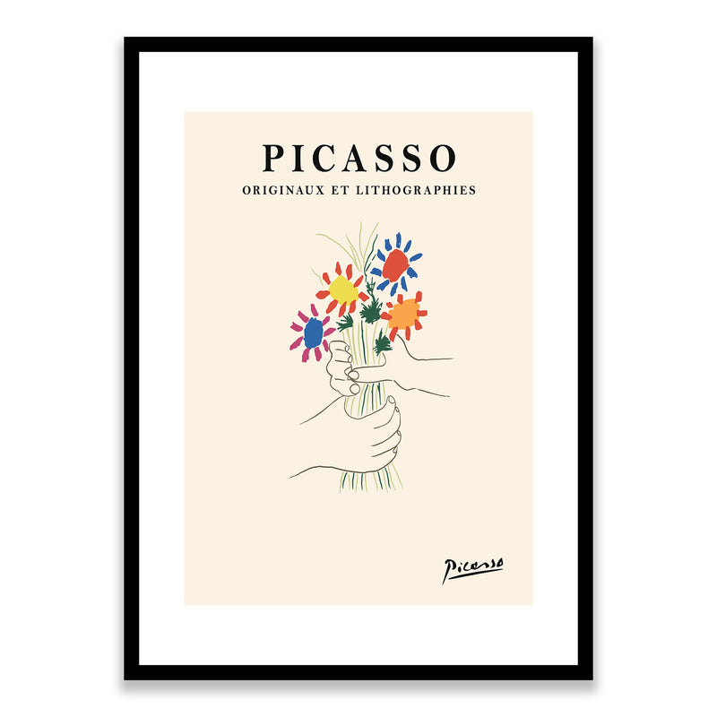 Picasso Originaux et Lithographies Framed Print