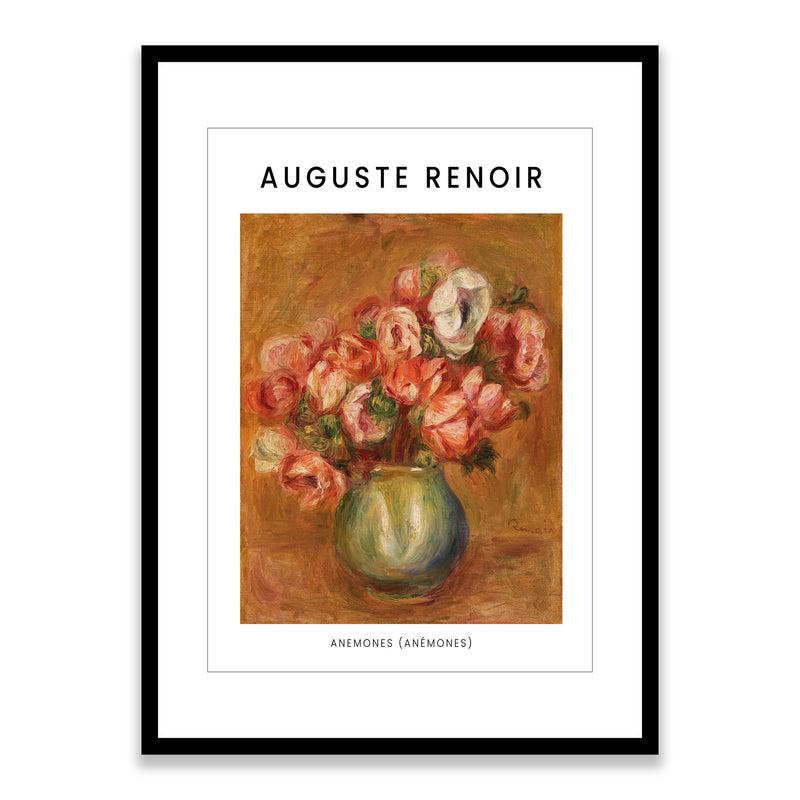 Renoir Anemones Framed Print