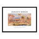 Renoir - Seated Woman with the Sea in the Distance Framed Print