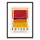 Rothko A Retrospective lll Framed Print