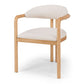 Palermo Dining Chair Beige/white