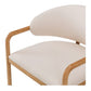 Palermo Armchair Chair Beige/white