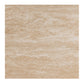 Rho Travertine Top Coffee Table 85rd (Natural Oak Base)