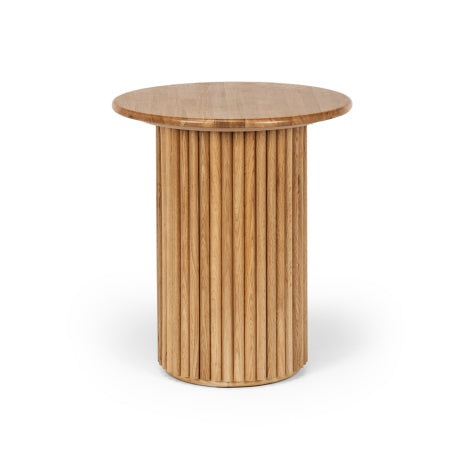 Rho Side Table 50rd (Natural Oak)