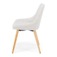 Bari Dining Chair Cream (Oak Leg)